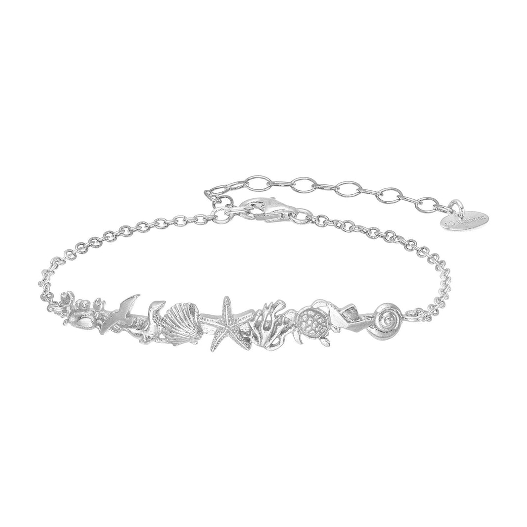 925er Silber Armband Meeresbrise