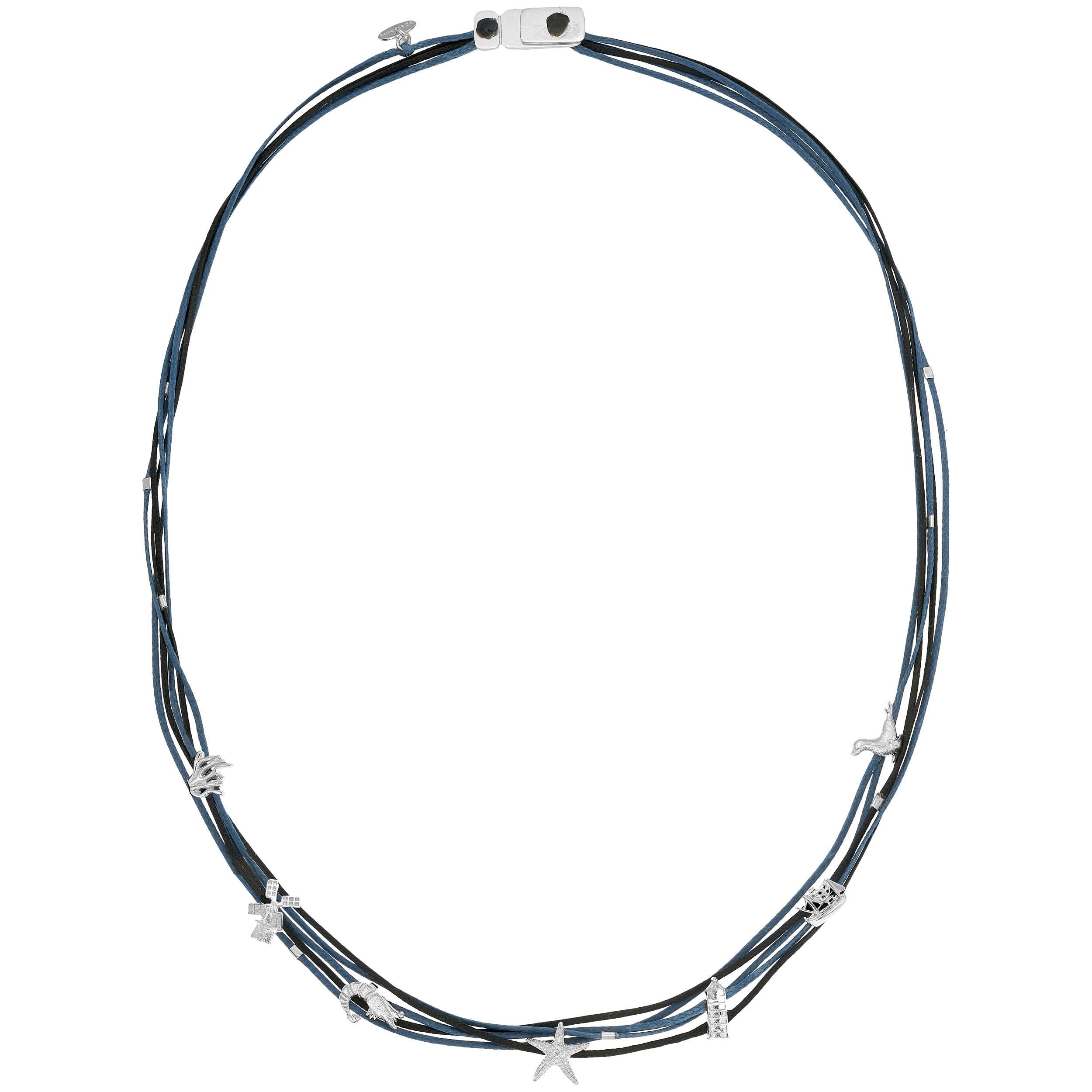 Schmuck Set Ostfriesland mit Seestern-Ohrsteckern aus 925er Silber