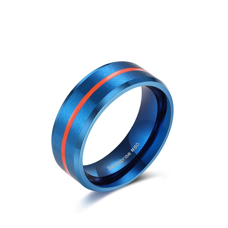 Unisex Ring zweifarbig (Amrum, Windstärke, Kitesurfer)