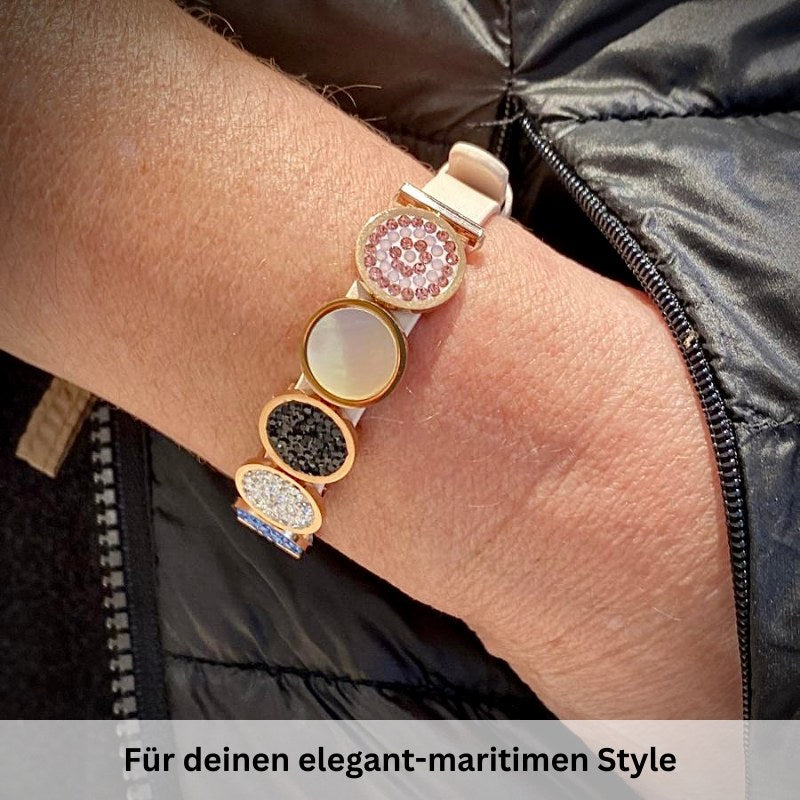 Armband Veggie-Leder altrose (Lüttje-Charming)