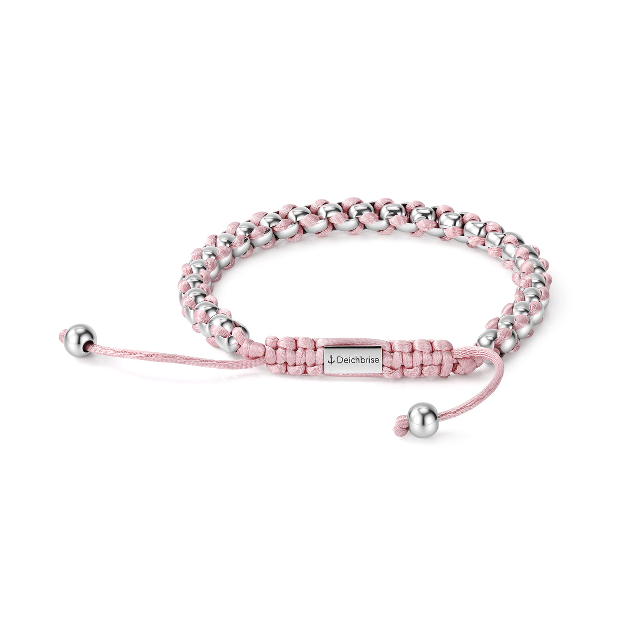 Armband Pellworm 2.1 aus Edelstahl und Segelseil