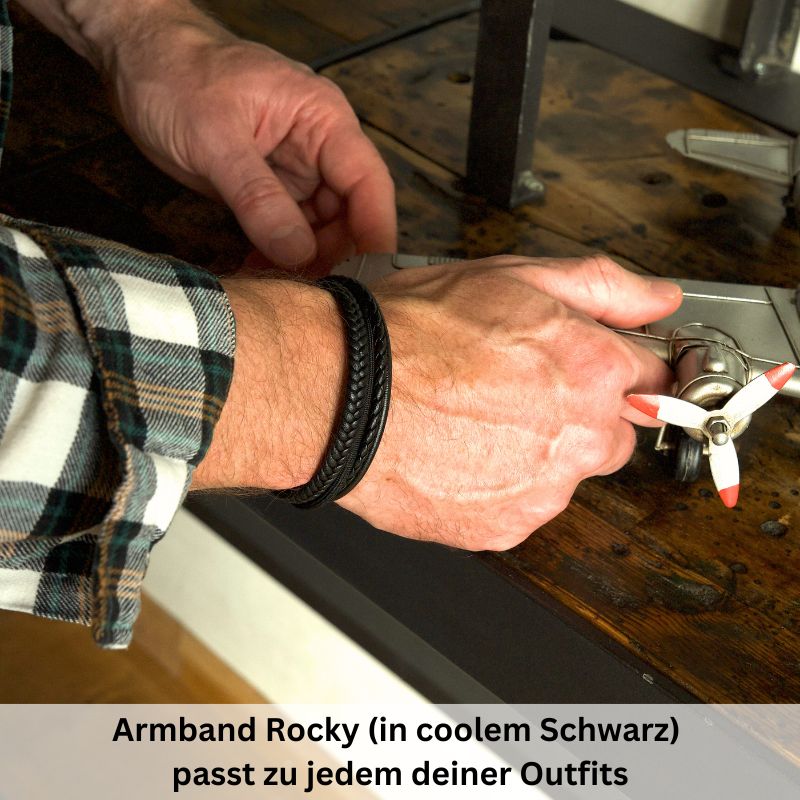 Kette mit Anhänger Steuermanns Traum + Armband Rocky