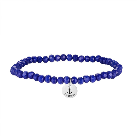 Glasperlen Armband (darkblue)