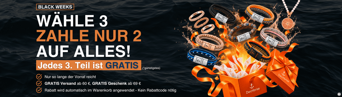 Black Weeks – jedes 3. Teil gratis