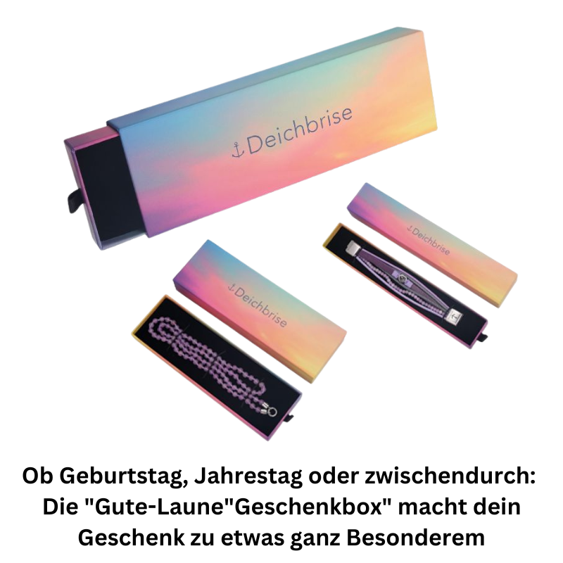 Kette Sommergelb 6mm (mit Rund-Karabiner) aus Edelstahl & Glasperlen