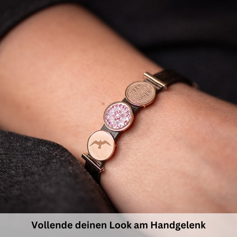 Charm Bling Bling rose (Lüttje-Charming)