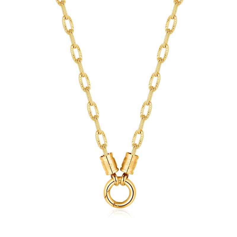 Charms Kette Küstenliebe (mit Rund-Karabiner) aus Edelstahl (Click-it)