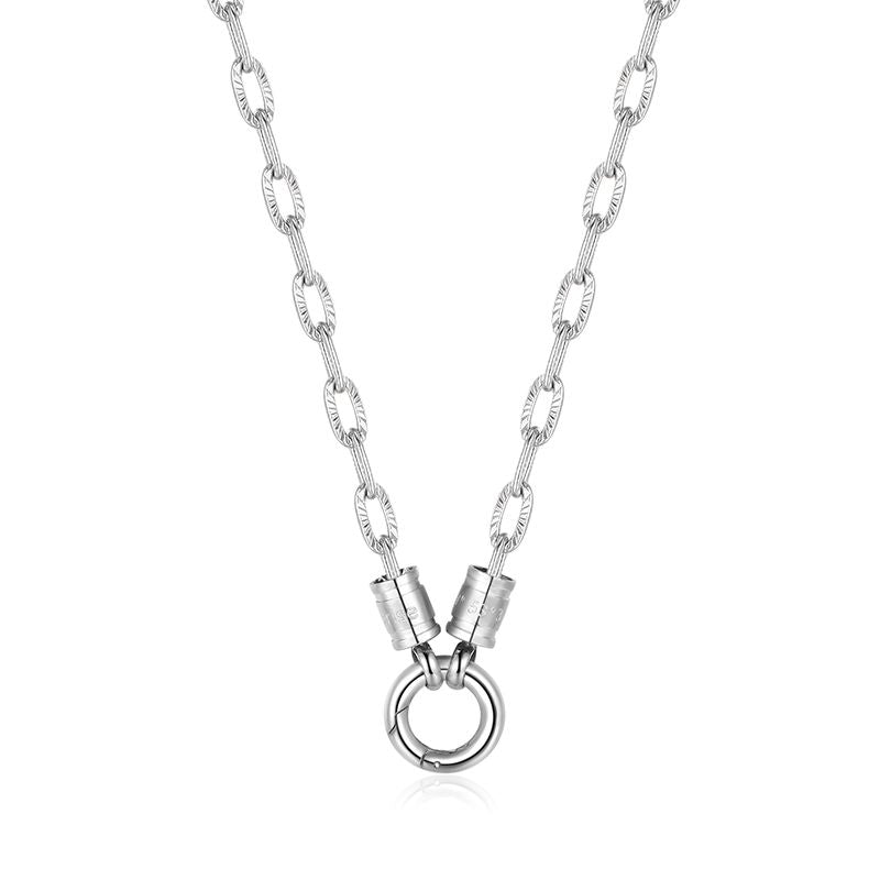 Charms Kette Küstenliebe (mit Rund-Karabiner) aus Edelstahl (Click-it)
