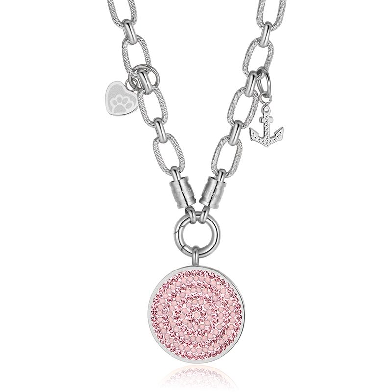 Charms Kette Küstenwind (mit Rund-Karabiner) aus Edelstahl (Click-it)