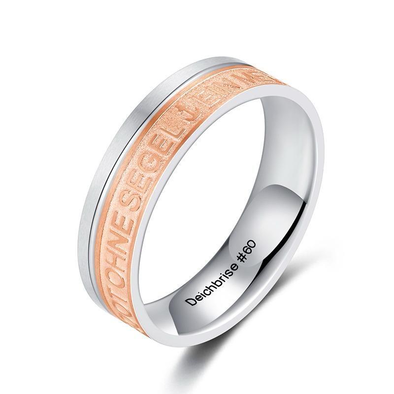 Edelstahl Ring "Ein Mensch ohne Träume" (6mm) (Küstengirls)