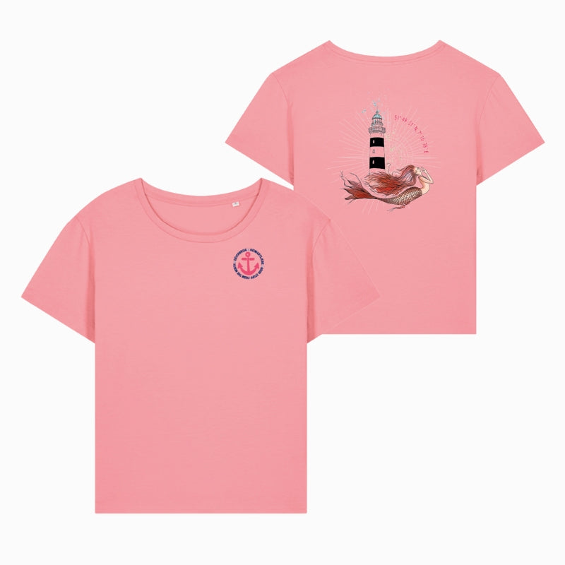 Damen T-Shirt "Nordische Schönheit" (Oceanrose)