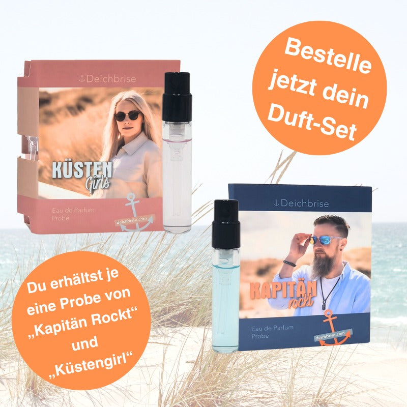 Küstengirls & Kapitän rockt Eau de Parfum Probier-Set