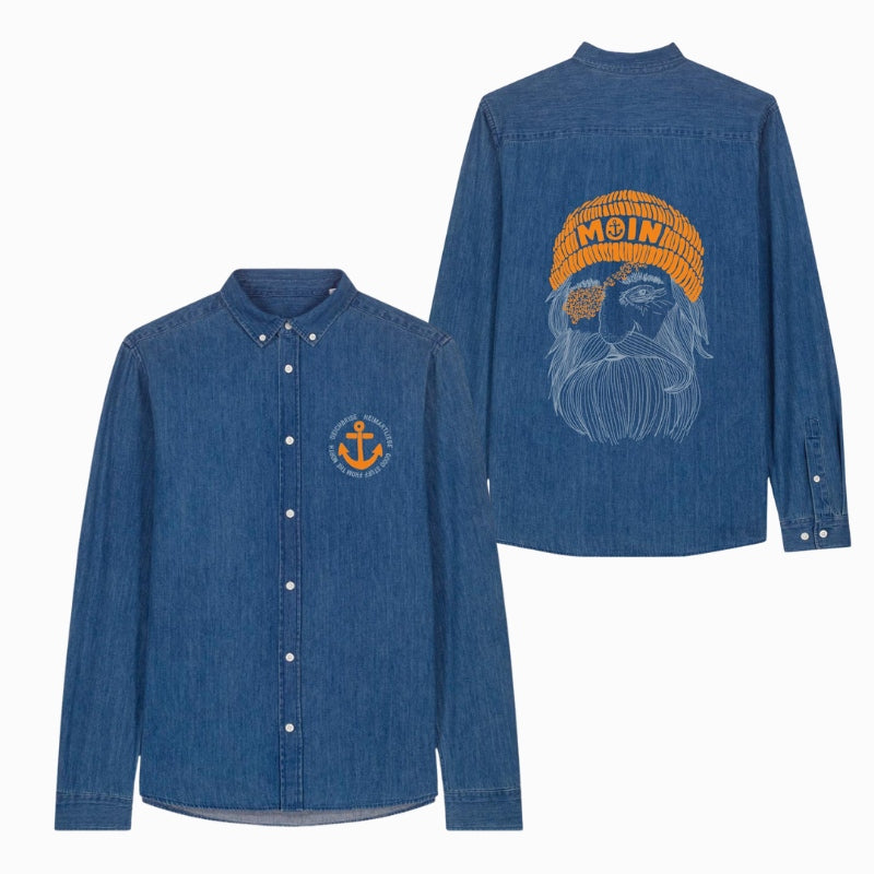 Jeans-Hemd "Käptn Fokko"