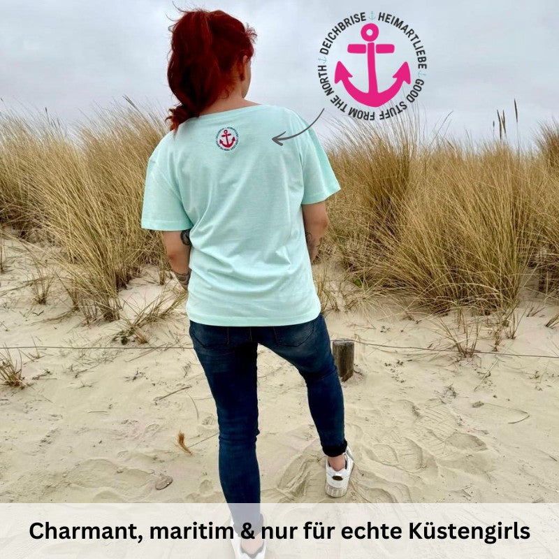 Damen T-Shirt "Nordische Schönheit" (Mintwave)