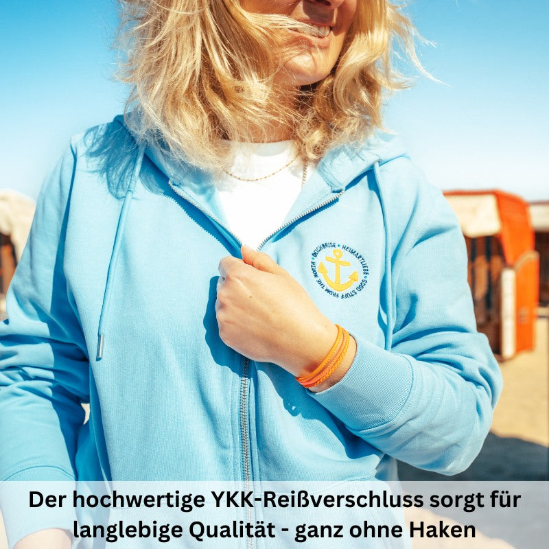 Unisex Sweatjacke "Nautix" (Oceanbreeze)