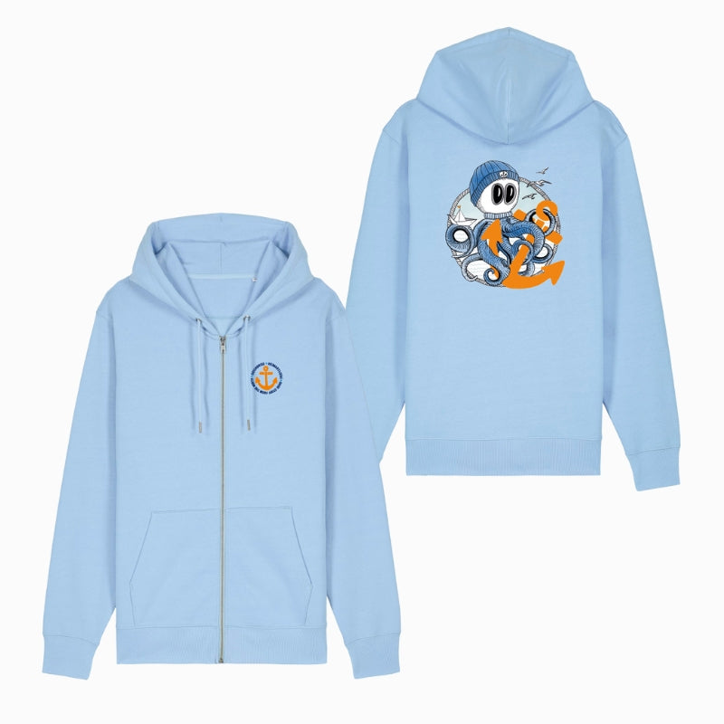 Unisex Sweatjacke "Nautix" (Oceanbreeze)