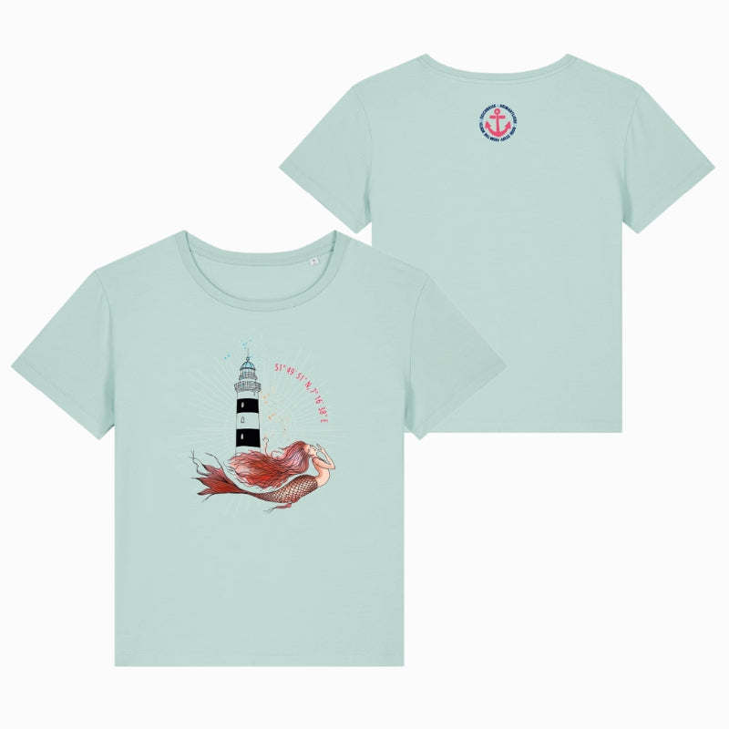 Damen T-Shirt "Nordische Schönheit" (Mintwave)