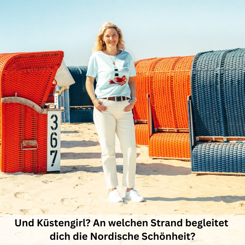 Damen T-Shirt "Nordische Schönheit" (Mintwave)