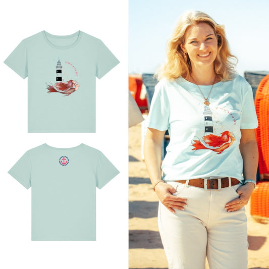 Damen T-Shirt "Nordische Schönheit" (Mintwave)