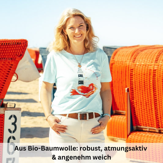 Damen T-Shirt "Nordische Schönheit" (Mintwave)