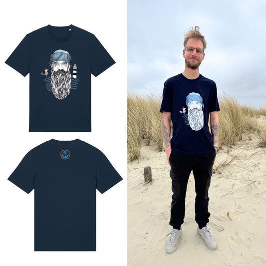 Unisex T-Shirt "Käptn Stremel" (Deepsea)