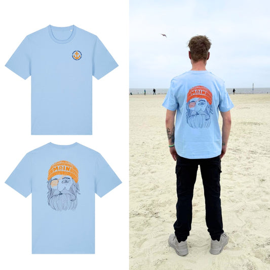 Unisex T-Shirt "Käptn Fokko" (Oceanbreeze)