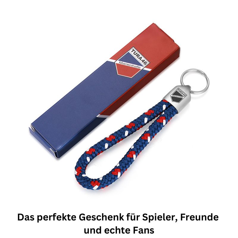 Fan-Schlüsselanhänger aus Segeltau TURA 46 Marienhafe