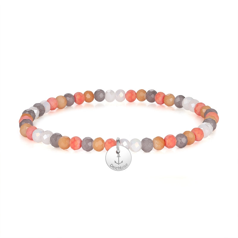 Glasperlen Armband (seaside bloom)