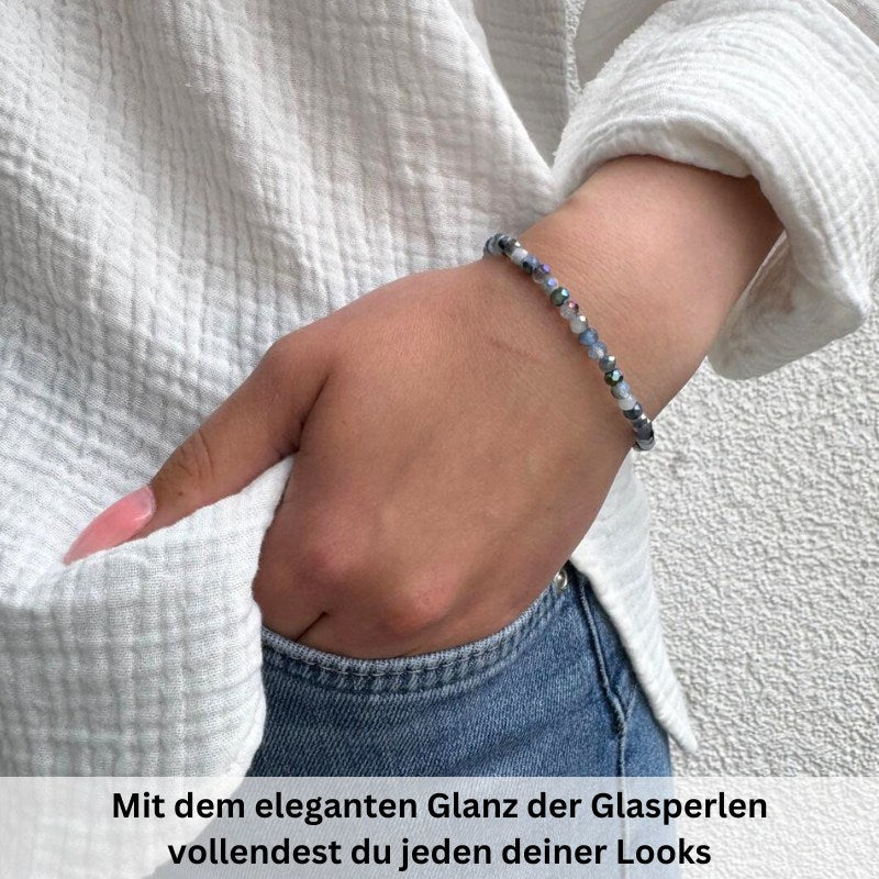 Glasperlen Armband (harbor light)