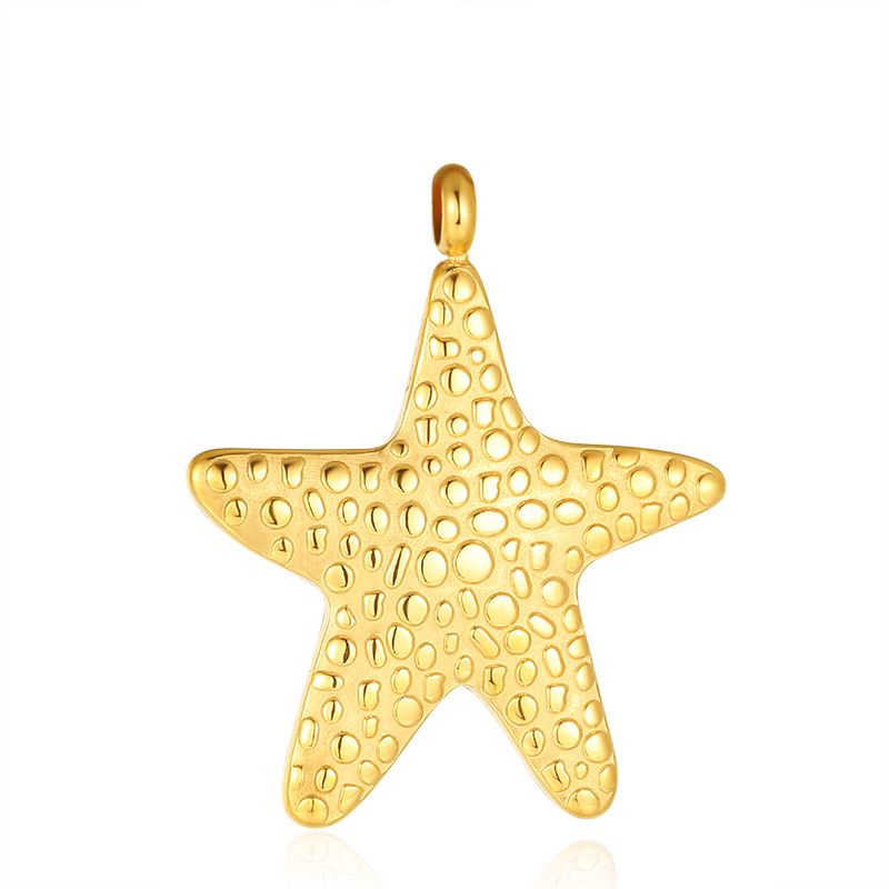 Kettenanhänger Seestern aus Edelstahl