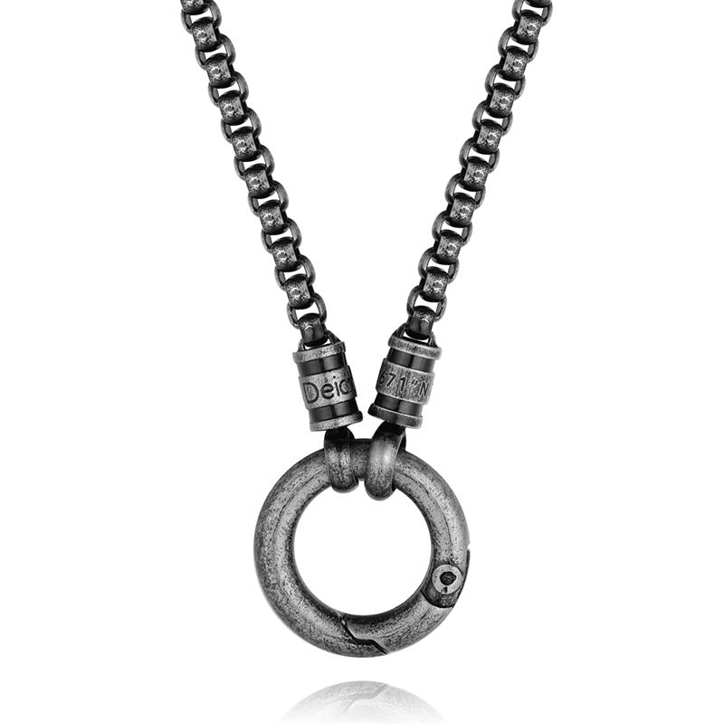 Kette Matrose 3mm (mit Rund-Karabiner) aus Edelstahl