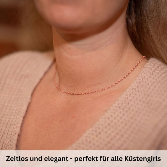 Kette aus Edelstahl Coral