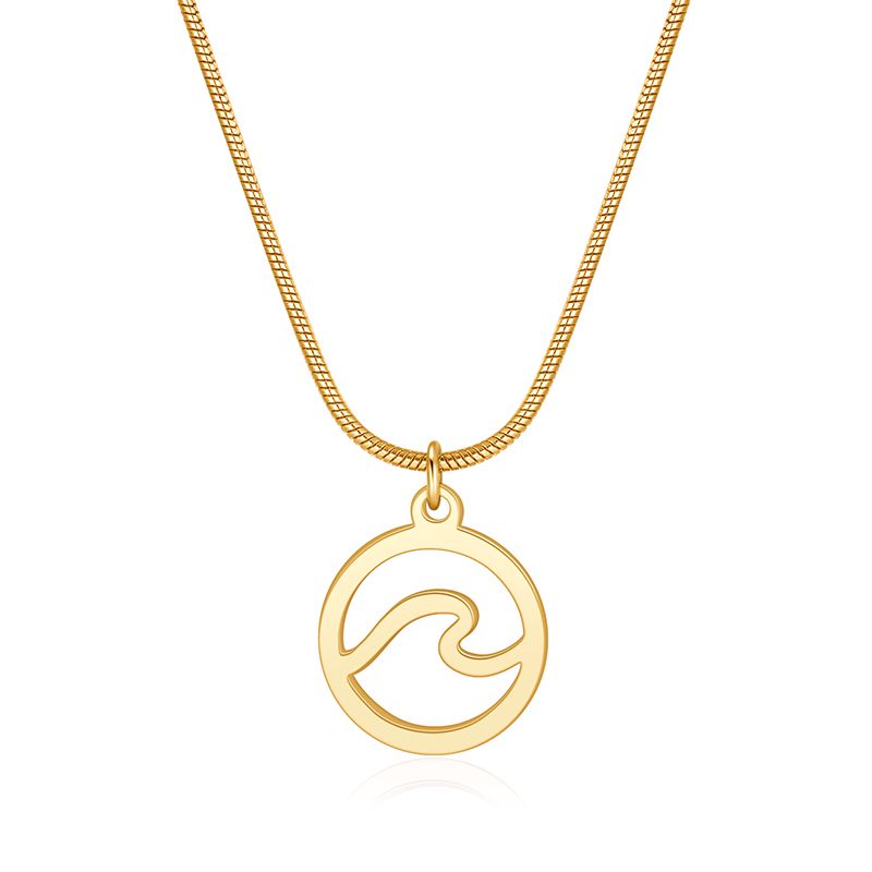 Kette aus Edelstahl Welle