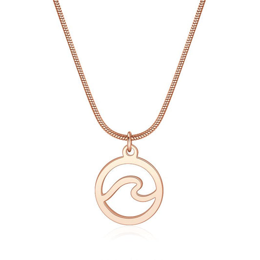 Kette aus Edelstahl Welle