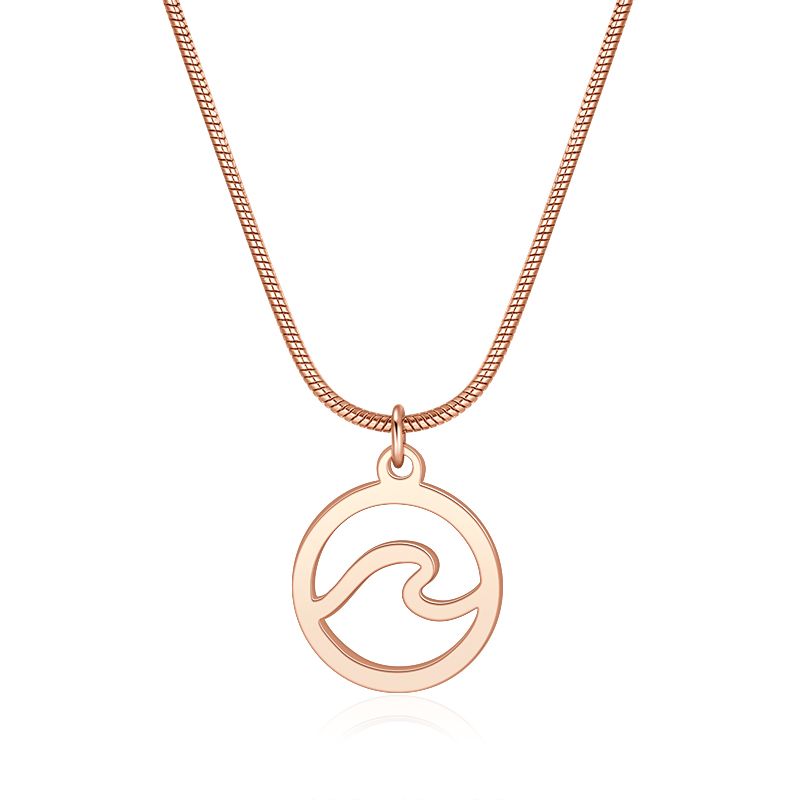 Kette aus Edelstahl Welle