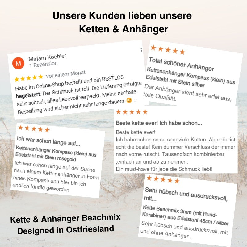 Kette mit Anhänger Beachmix