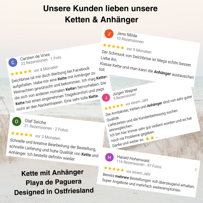 Kette mit Anhänger Playa de Paguera