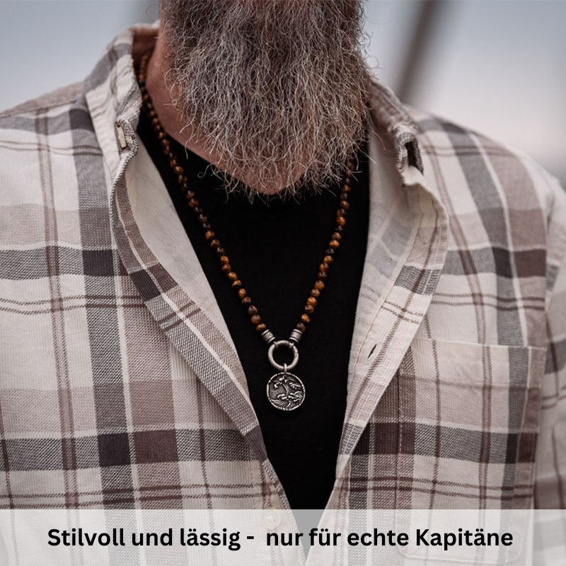 Kettenanhänger Wellenritt (beidseitig Tragbar) aus Edelstahl