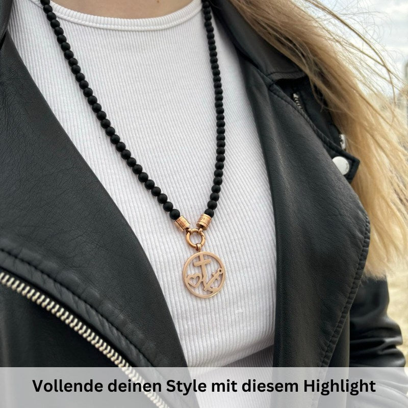 Kettenanhänger Glaube Liebe Hoffnung aus Edelstahl