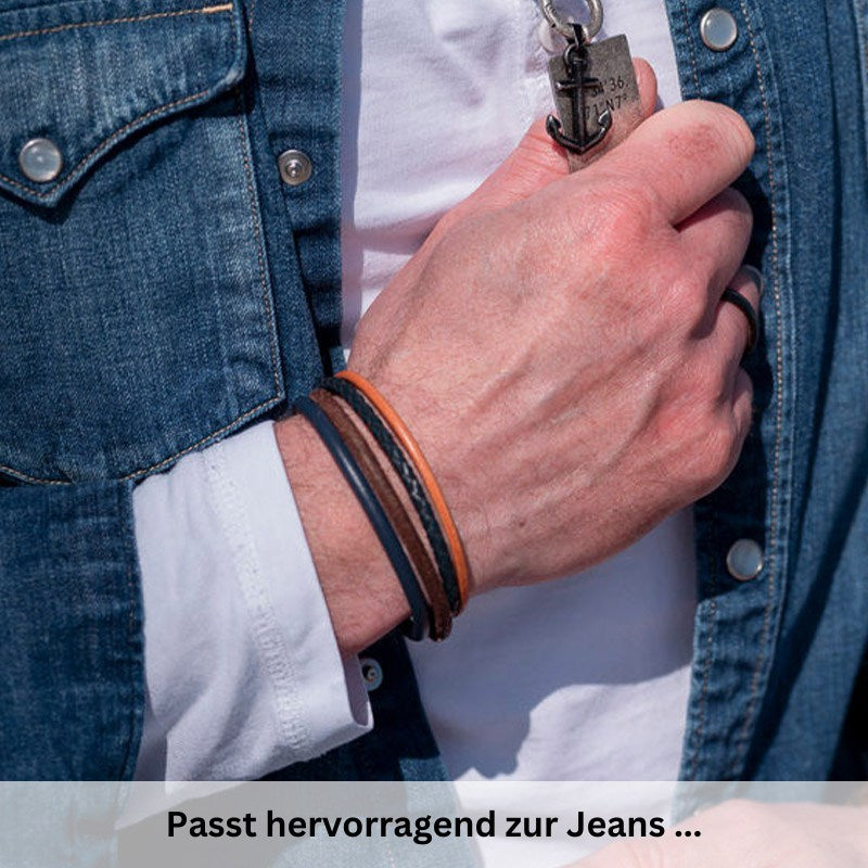 Leder-Armband Classico (Multistrang)