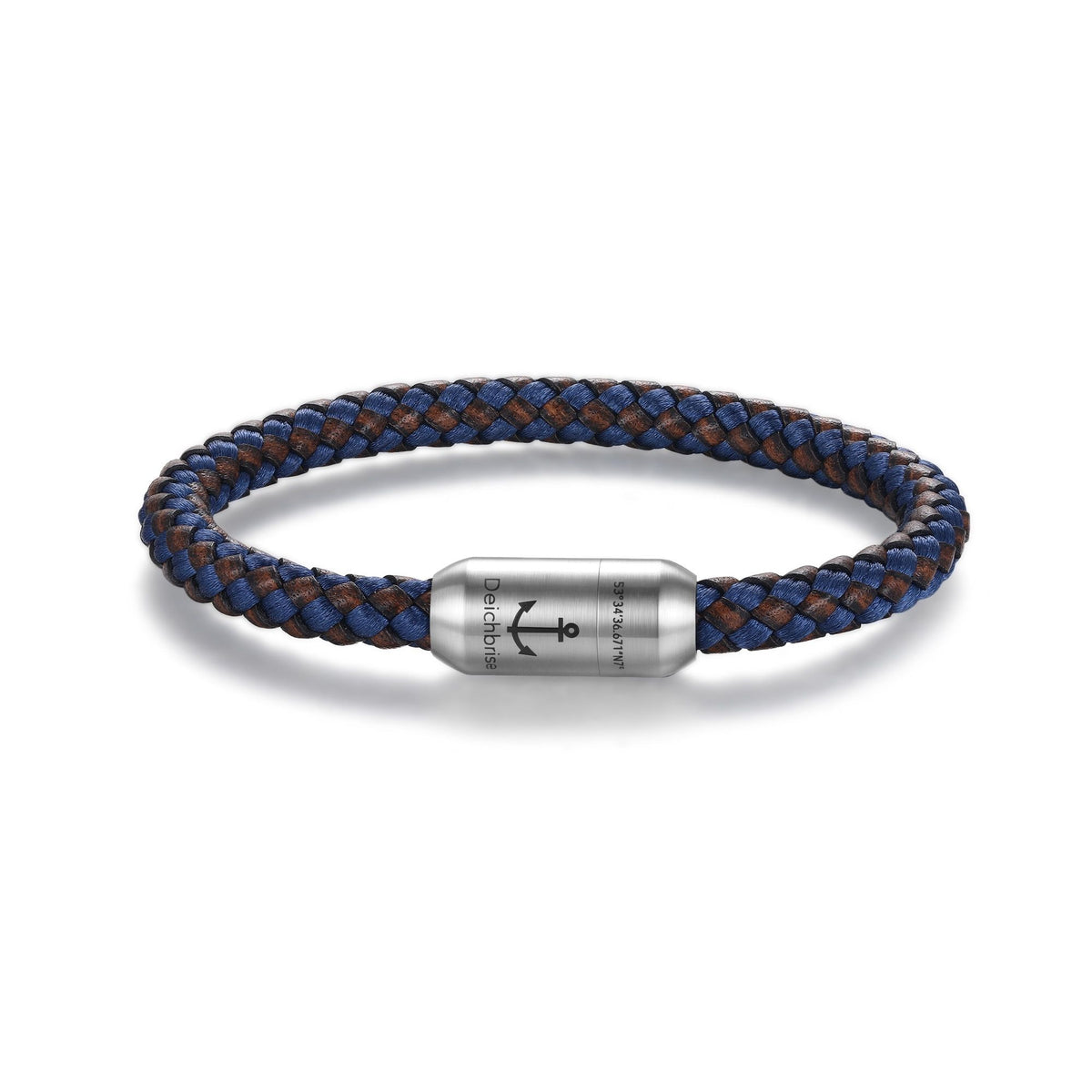 Leder- und Segeltau Armband Ubbo