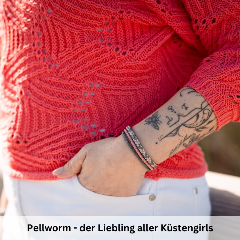 Leder & Segeltau Armband Pellworm (Multistrang)