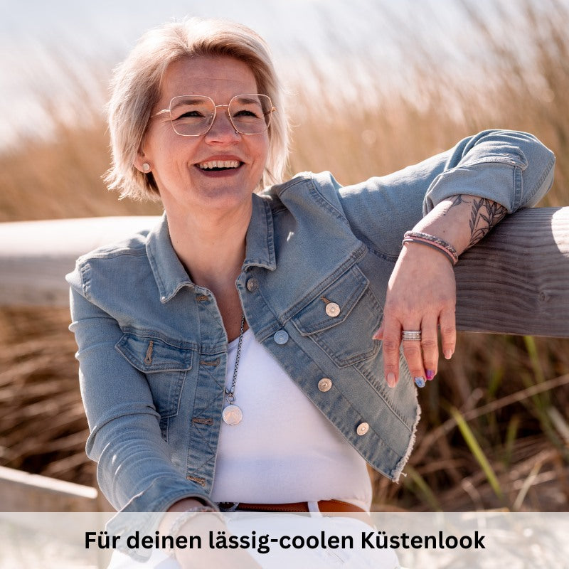 Leder & Segeltau Armband Pellworm (Multistrang)