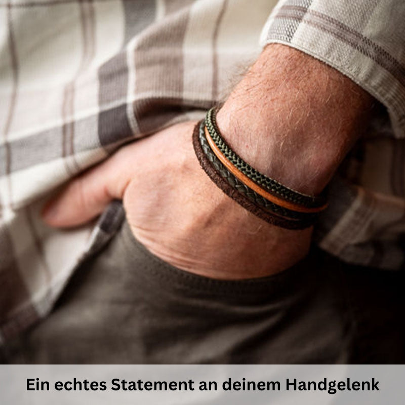 Leder & Segeltau Armband Steife Brise (Multistrang)