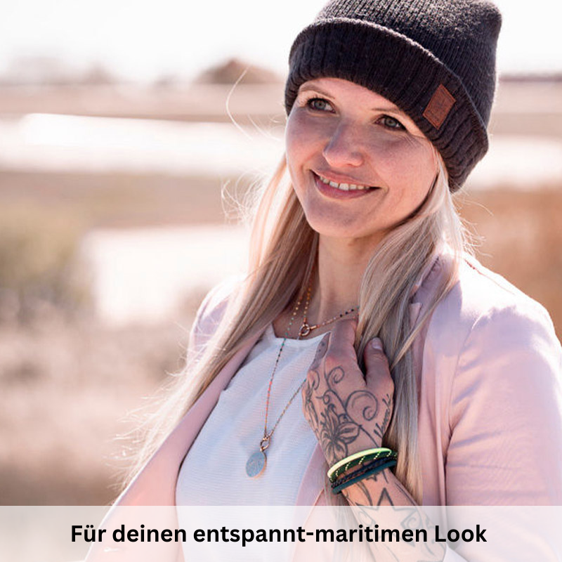 Leder & Segeltau Armband Summer Kitesurfer (Multistrang)