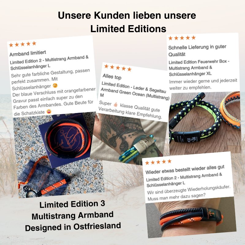 Limited Edition 3 - Multistrang Armband (2222 Stück)