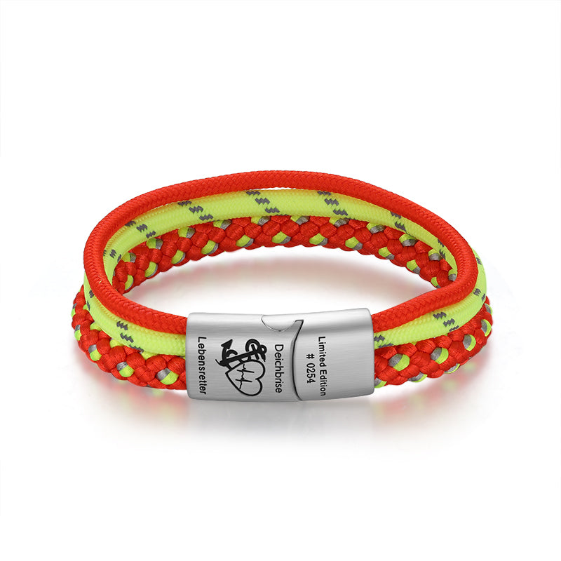 Limited Edition Lebensretter - Multistrang Armband mit Schlüsselanhänger (2000 Stück)