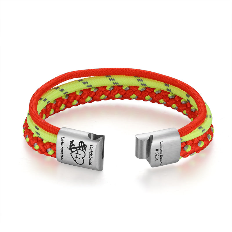 Limited Edition Lebensretter - Multistrang Armband mit Schlüsselanhänger (2000 Stück)