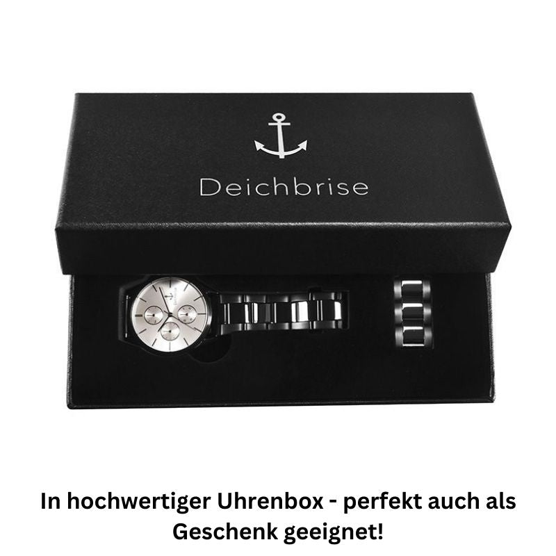 Uhr Traum Hafen 35mm (Damen) schwarz