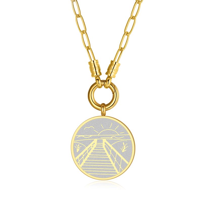 Charms Kette Beach (mit Rund-Karabiner) aus Edelstahl (Click-it)